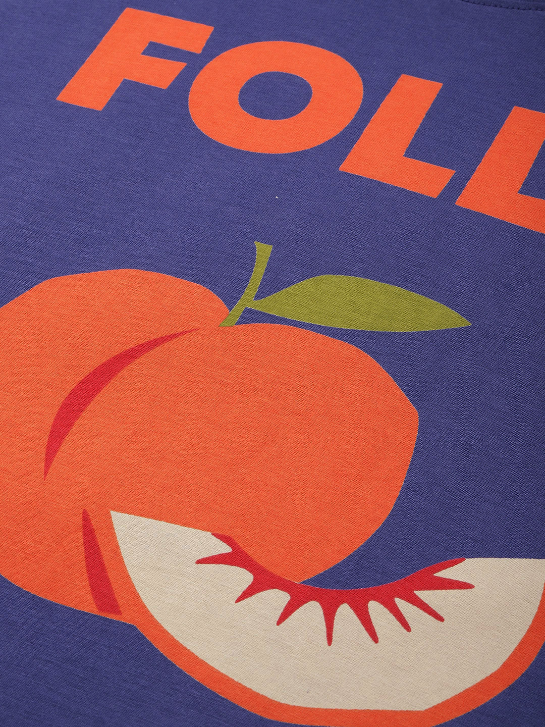 Womens Half Sleeve Round Neck Printed Boxy Fit Tshirts