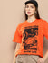 Womens Half Sleeve Round Neck Oversized Fit T-Shirts