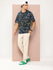 Mens Half Sleeve Drop Shoulder Printed Oversized Fit T-Shirts
