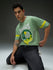 Mens Round Neck Half Sleeve Printed Oversized Fit Tshirt