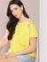 Womens Half Sleeve Round Neck Embroidered Boxy Fit Tshirts
