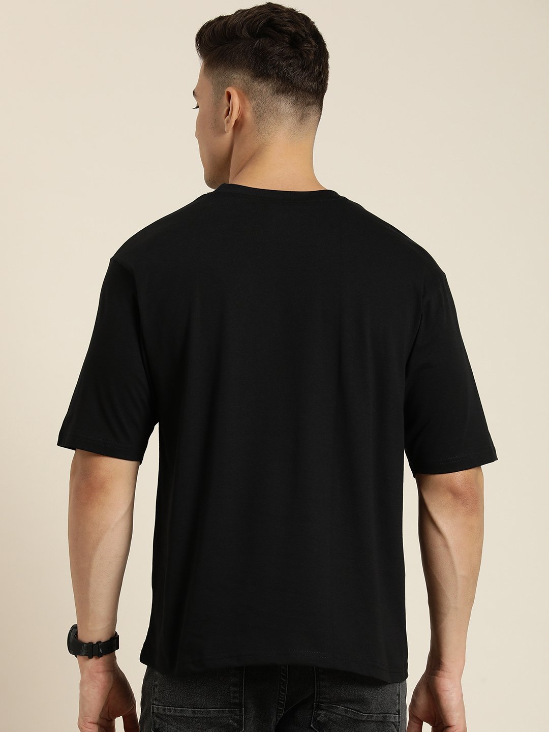 Mens Half Sleeve Round Neck Oversized Fit T-Shirts