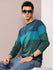 Mens Full Sleeve Round Neck Colourblocked Regular Fit Tshirts